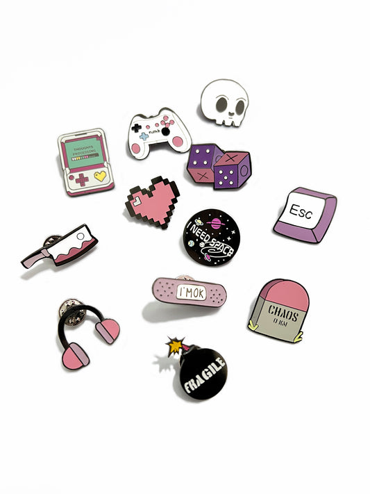 Reboot Collection - Brooch Enamel Pin BUNDLE PACK
