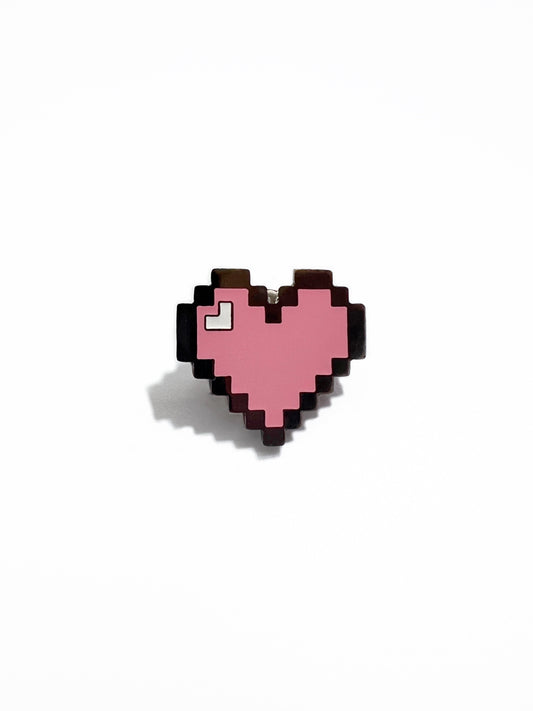 Pixel Heart - Brooch Enamel Pin