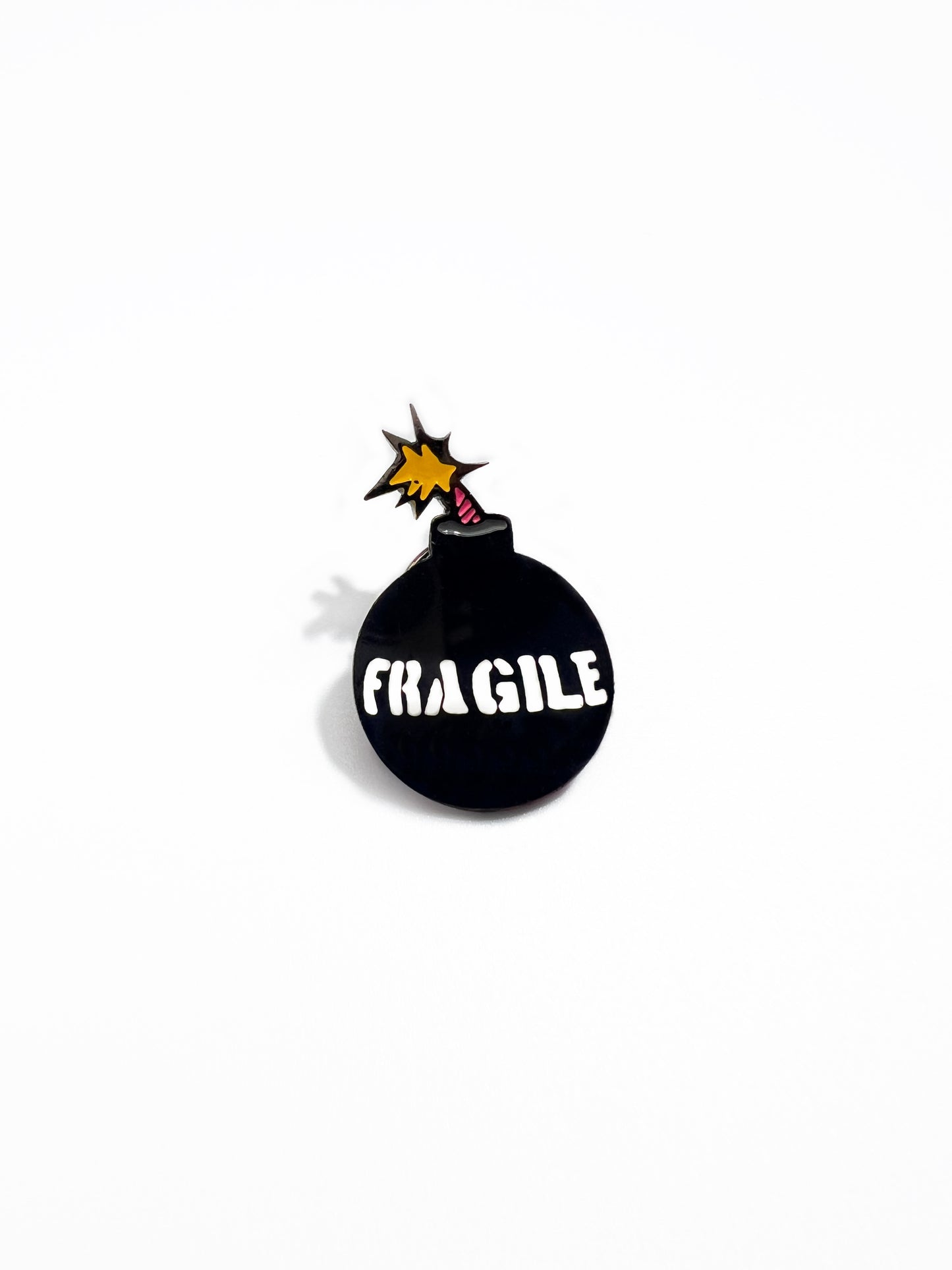 Fragile Bomb - Brooch Enamel Pin
