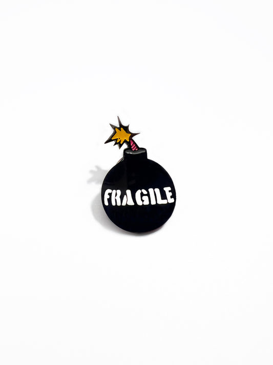 Fragile Bomb - Brooch Enamel Pin
