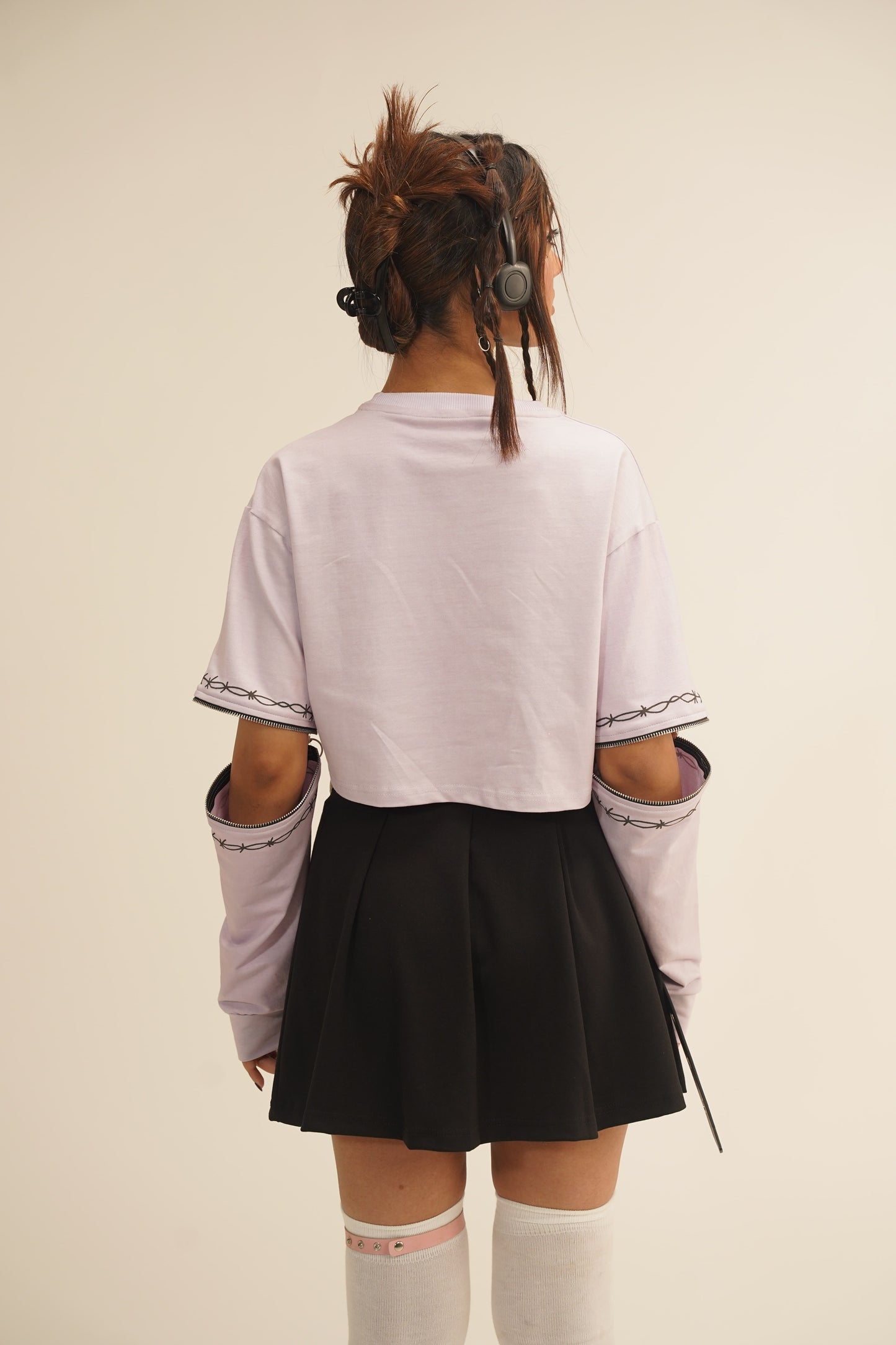Reboot Crop Sweatshirt