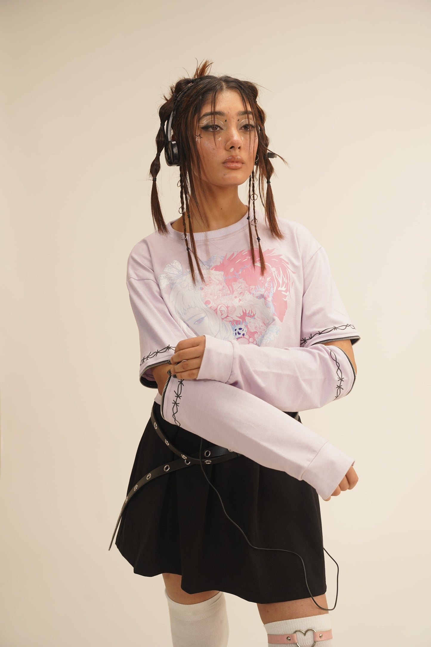 Reboot Crop Sweatshirt