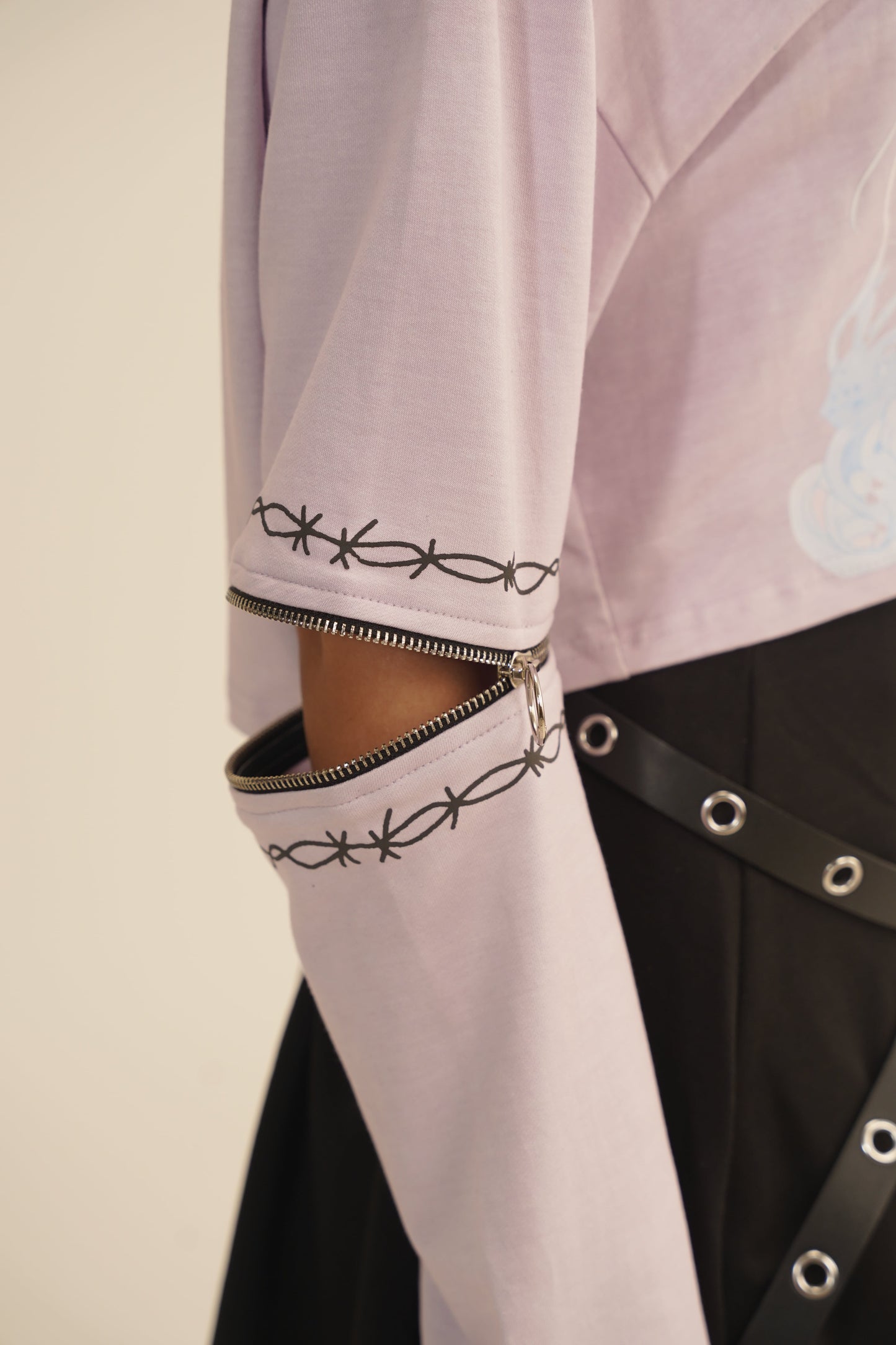 Reboot Crop Sweatshirt