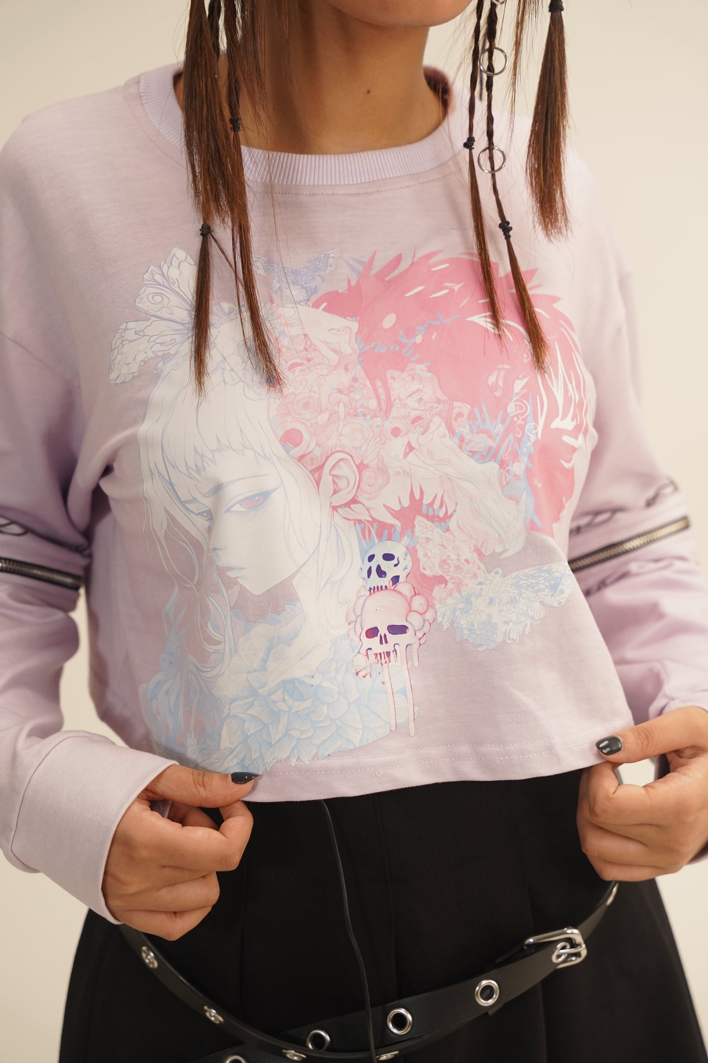Reboot Crop Sweatshirt