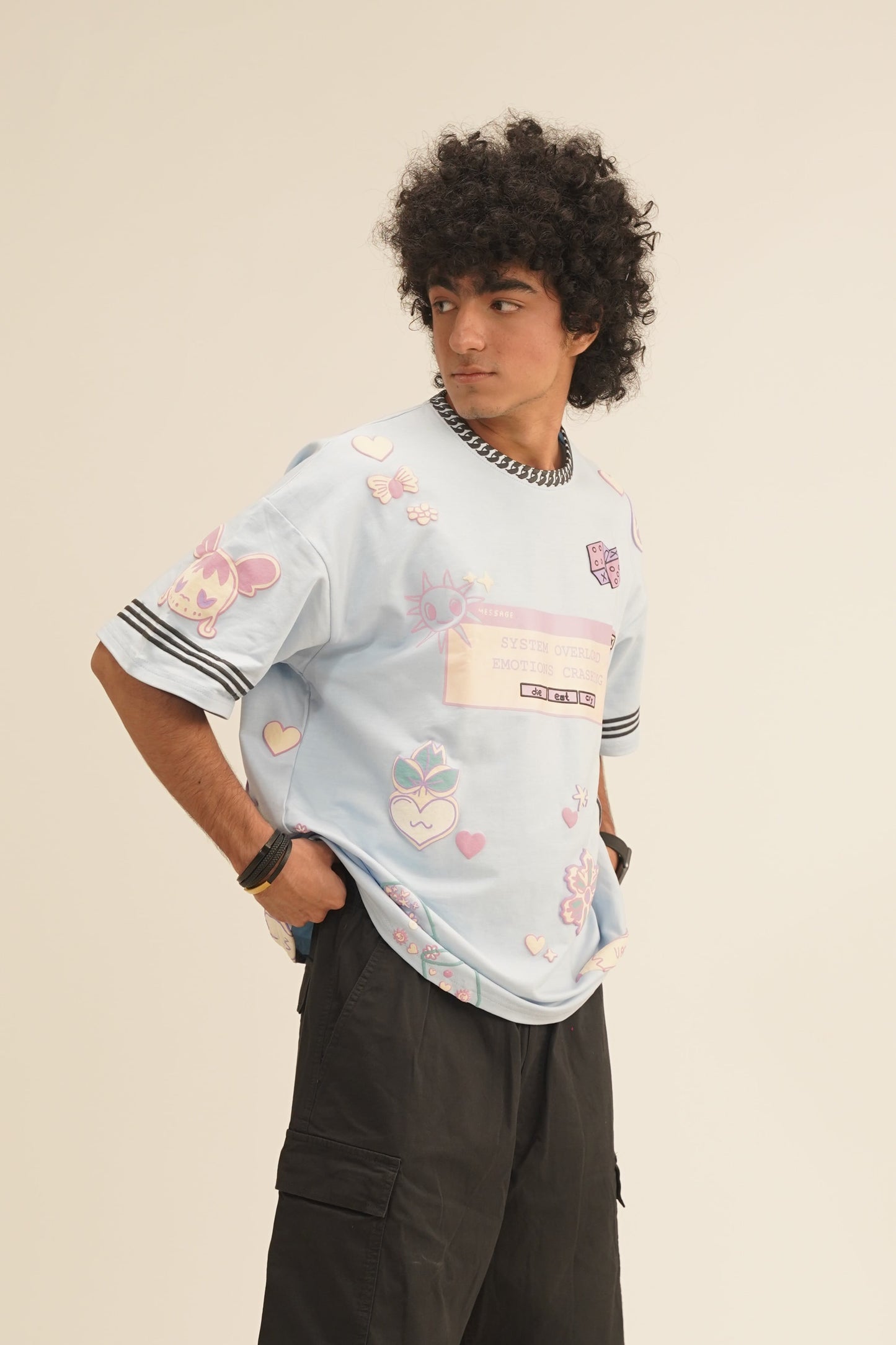 Game Over Oversized T-shirt