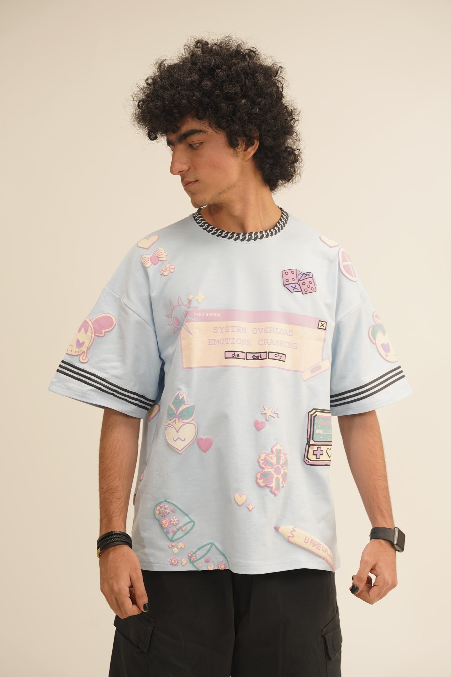 Game Over Oversized T-shirt