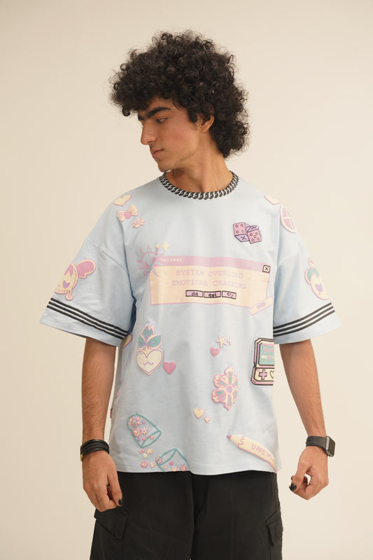 Game Over Oversized T-shirt