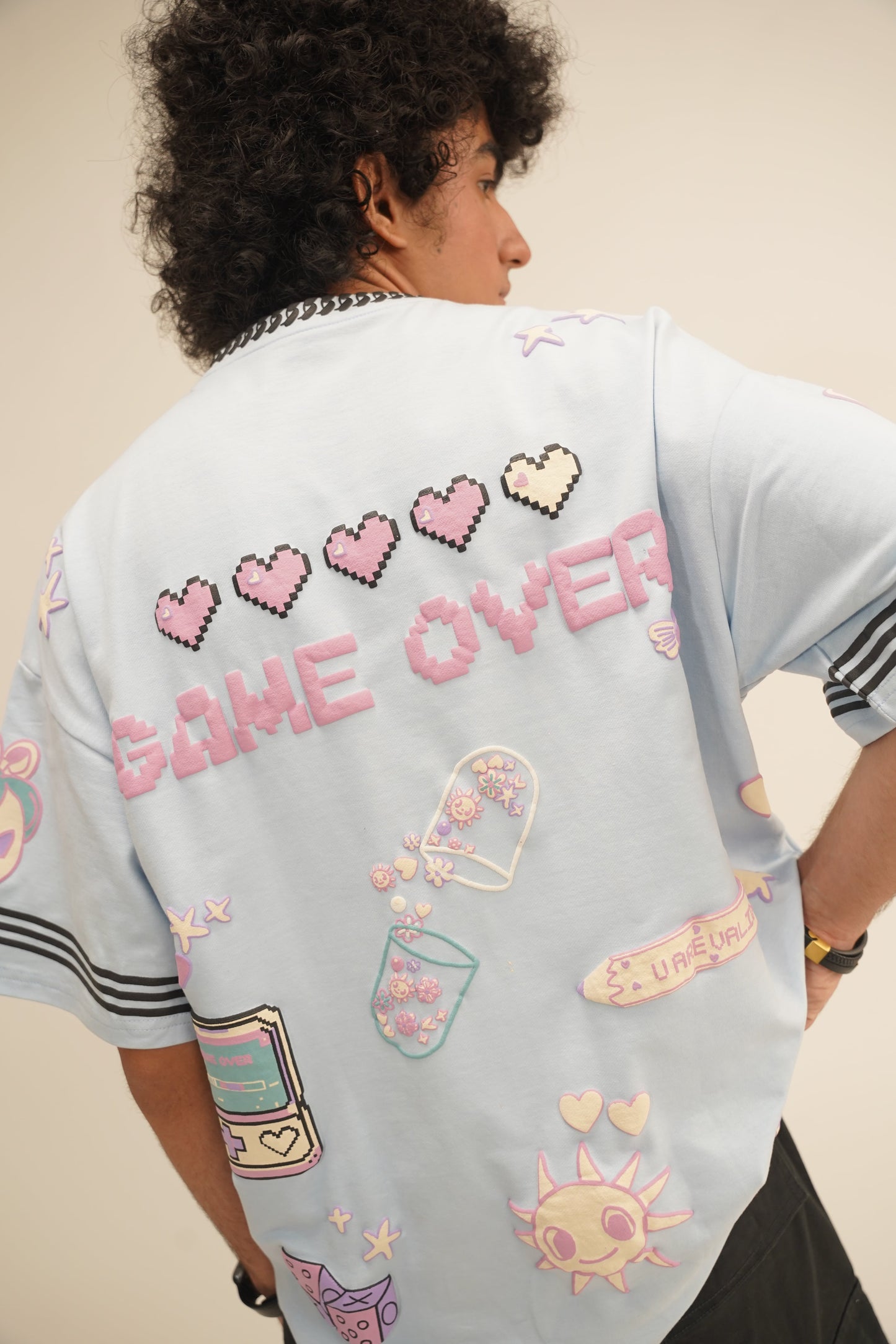 Game Over Oversized T-shirt
